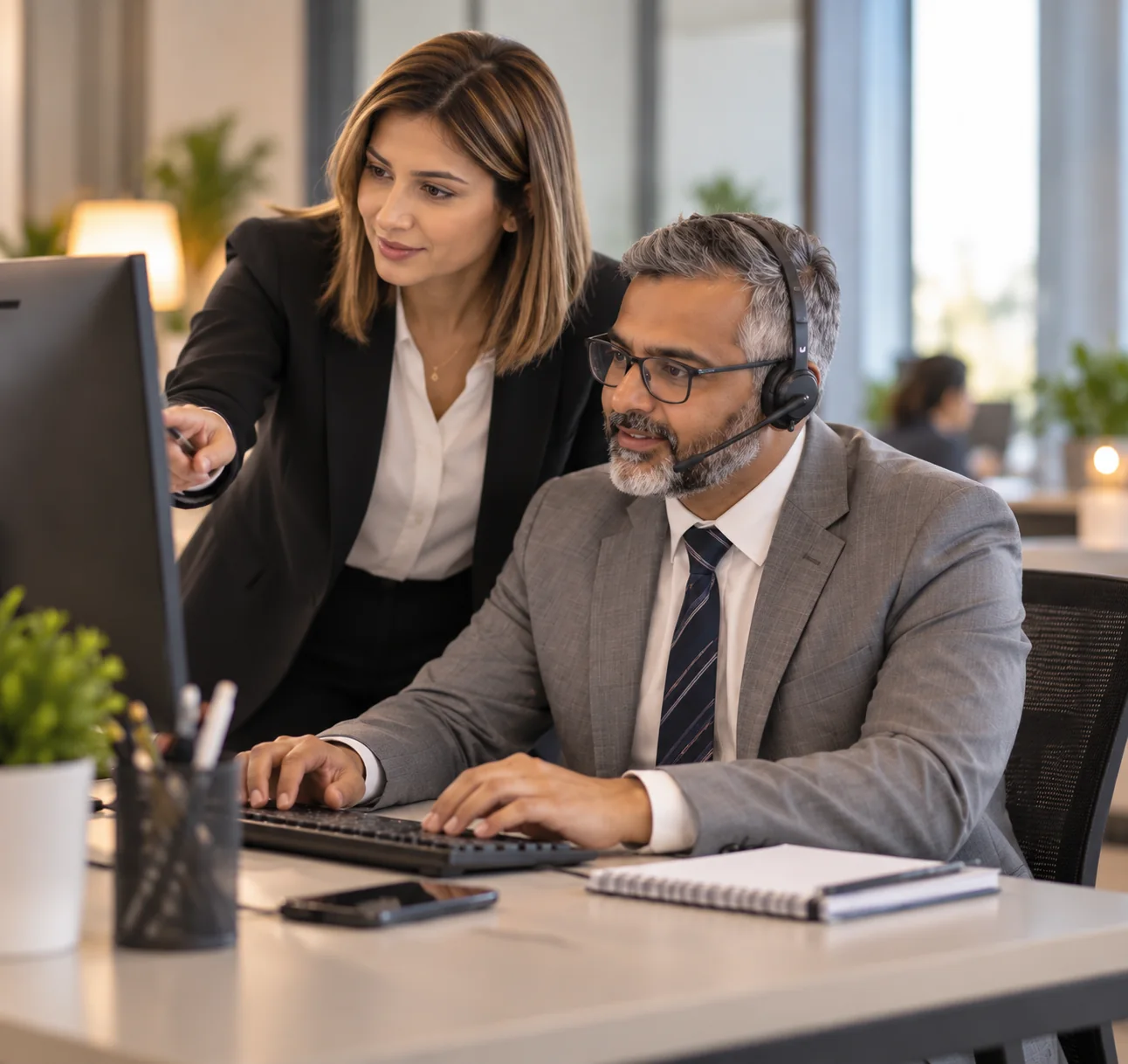 Healthcare administrative support